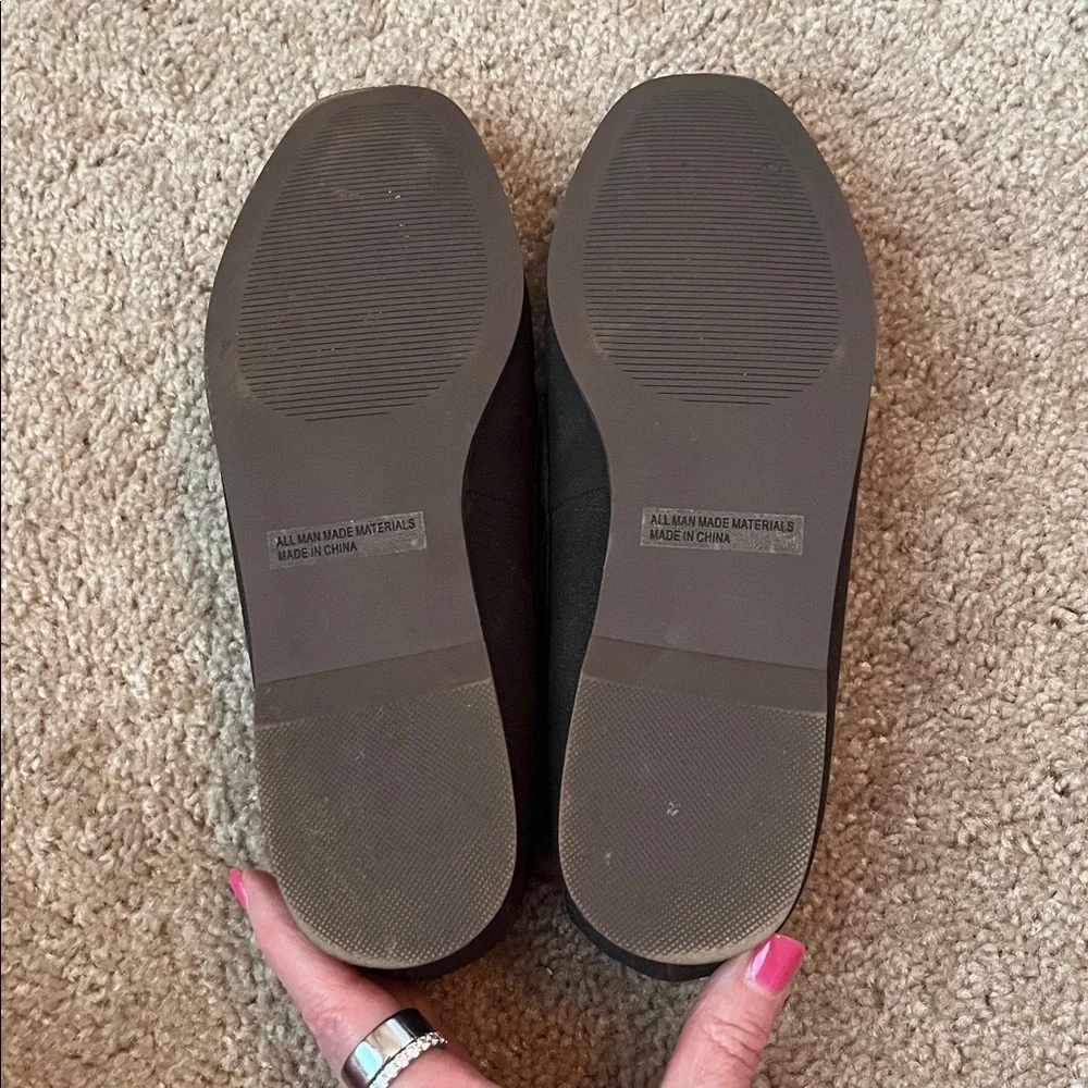 NIB Dolce Vita Faux Suede Bow Loafers - Picture 6 of 8